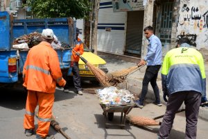 مرحله ای دیگر  از طرح محله محور جمعه های جهادی در هفته اول مرداد ماه سال 1401 شهرداری ملارد 