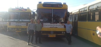 اعزام کاروان ناوگان اتوبوس رانی شهرداری ملارد به مرز مهران جهت خدمات رسانی به زائران اربعین حسینی(ع)