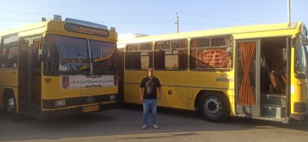 اعزام کاروان ناوگان اتوبوس رانی شهرداری ملارد به مرز مهران جهت خدمات رسانی به زائران اربعین حسینی(ع)